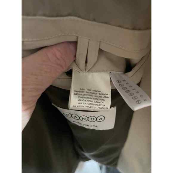 CANDA JACKET-COAT MADE FOR C&A-MOSS GREEN SIZE 10-MED. - Picture 7 of 8